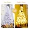 Costway 7.5ft. Unlit White Pine Artificial Christmas Tree